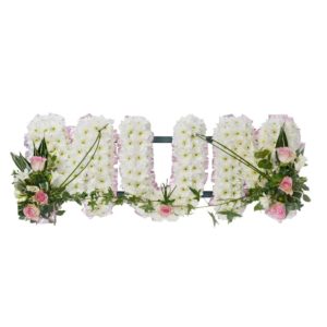 Mum Funeral Tribute Wreath