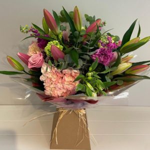 colourful deluxe spring bouquet