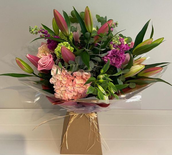 colourful deluxe spring bouquet